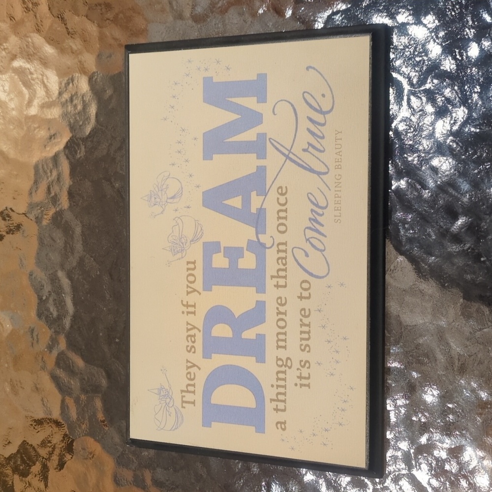 Sleeping Beauty Fairy Plaque